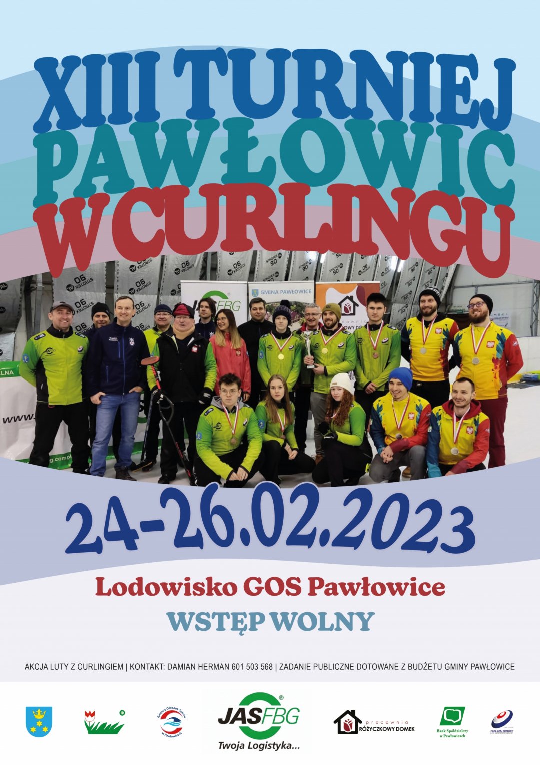 XIII Turniej Pawłowic w curlingu 2023